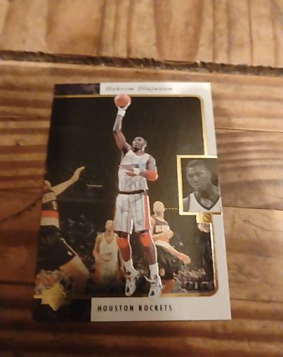 1995-96 Upper Deck SP #52 Hakeem Olajuwon — front
