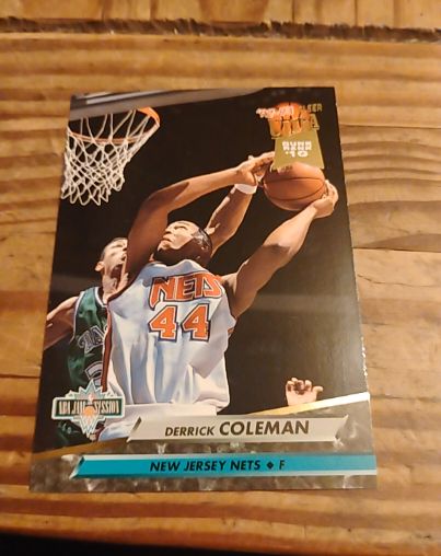 1992-93 Fleer Ultra #210 Derrick Coleman — front