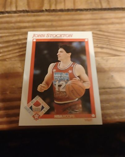 1991-92 NBA Hoops #271 John Stockton — front