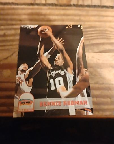 1993-94 NBA Hoops #405 Dennis Rodman — front