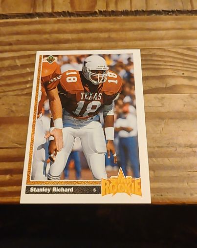 1991 Upper Deck #16 Stanley Richard — front