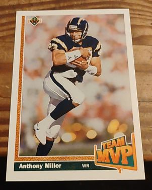 1991 Upper Deck #474 Anthony Miller — front