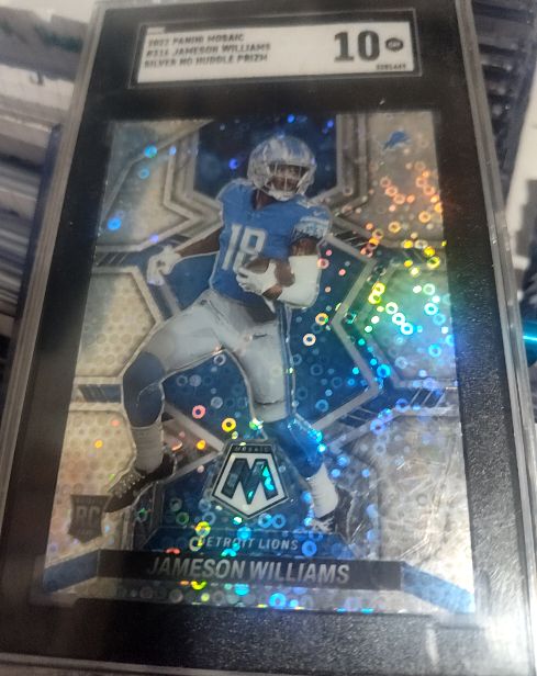 2022 Panini Mosaic #111 Jameson Williams — front