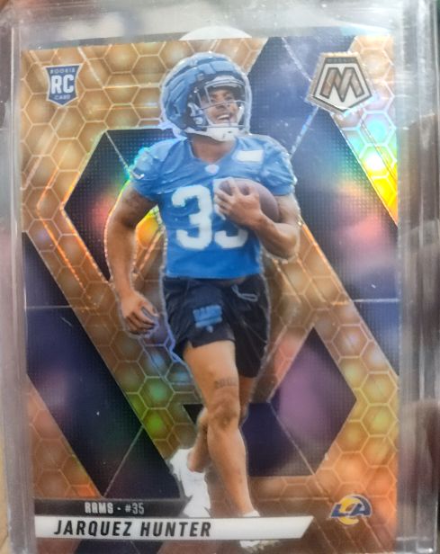 2025 Panini Mosaic #380 Jarquez Hunter — front