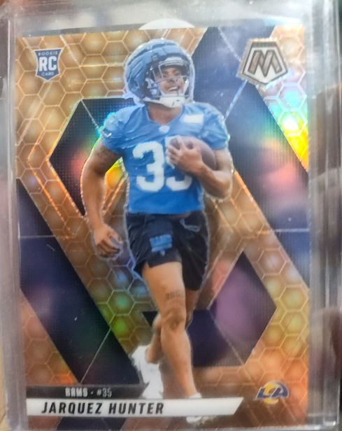 2025 Panini Mosaic #380 Jarquez Hunter — front