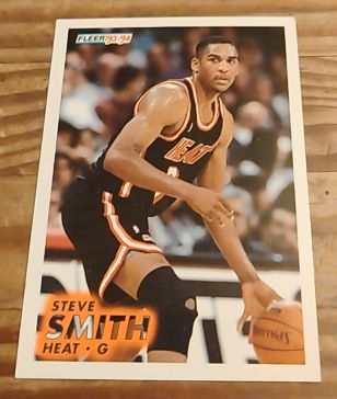 1993-94 Fleer #113 Steve Smith — front