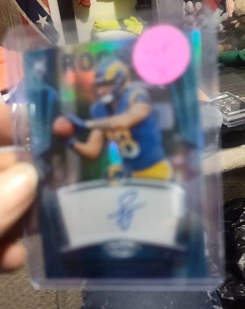 2023 Panini Prizm Rookie Autograph Los Angeles Rams — front