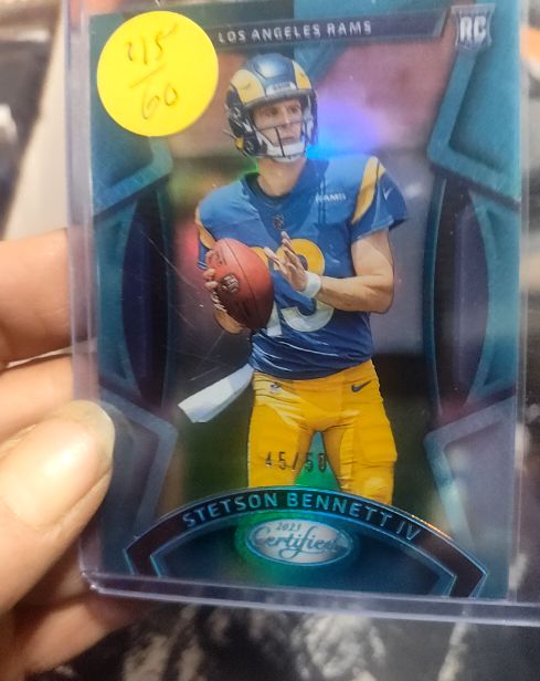 2021 Panini Certified #215 Stetson Bennett IV — front