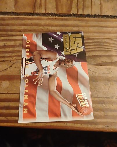 1993-94 Fleer Ultra #361 Derrick Coleman — front