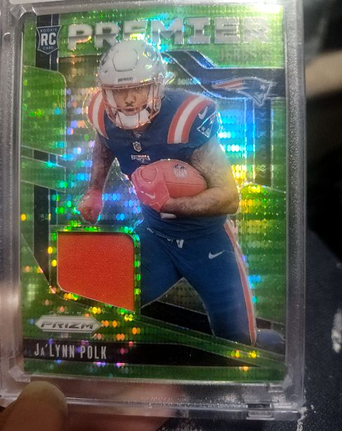 2024 Panini Prizm Premier Jerseys #PJ-JPK Ja'Lynn Polk — front