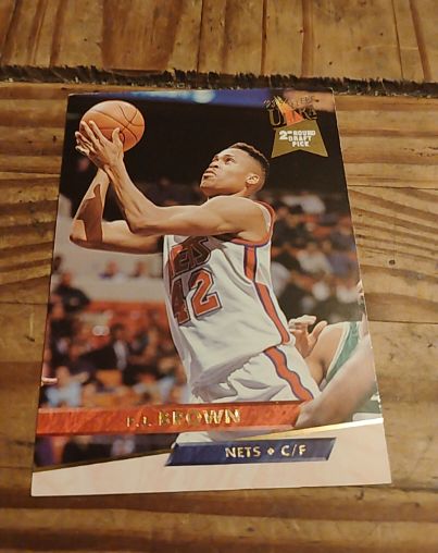 1993-94 Fleer Ultra #294 P.J. Brown — front