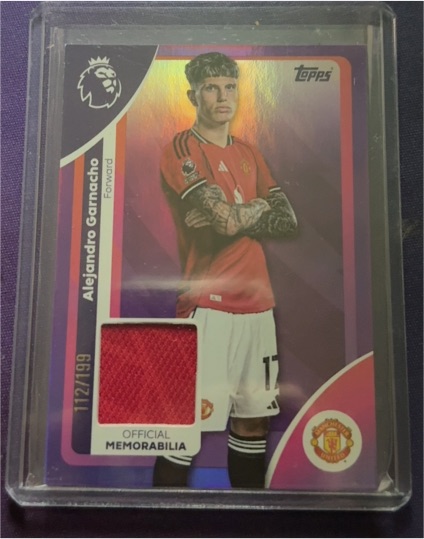 2025-26 Topps Premier League #RE-AG Alejandro Garnacho — front