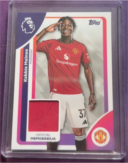 2025-26 Topps Premier League #206 Kobbie Mainoo — front