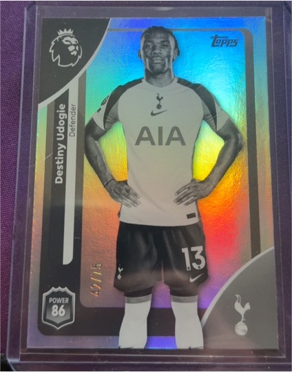 2025-26 Topps Premier League #42 Destiny Udogie — front