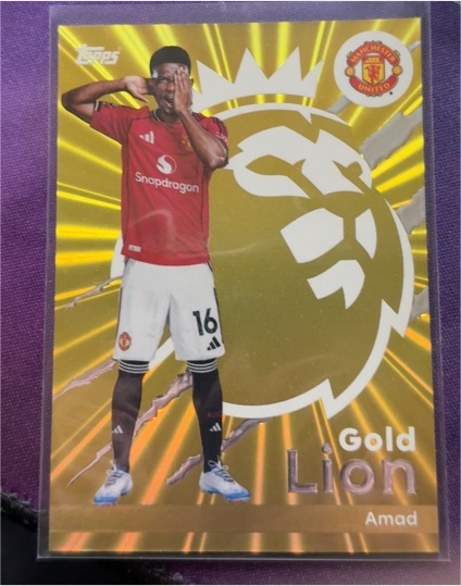 2025-26 Topps Premier League #GL10 Amad Diallo — front