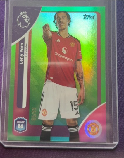 2025-26 Topps Premier League #202 Leny Yoro — front