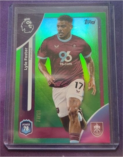 2025-26 Topps Premier League #318 Lyle Foster — front