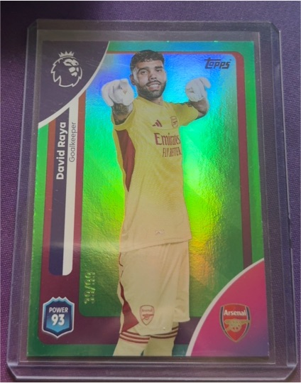 2025-26 Topps Premier League #2 David Raya — front