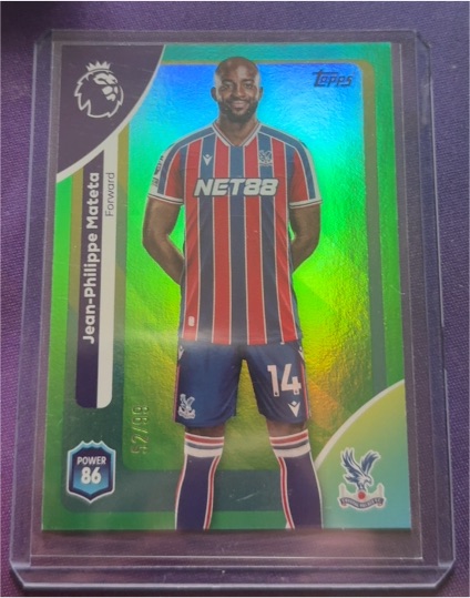 2025-26 Topps Premier League #123 Jean-Philippe Mateta — front