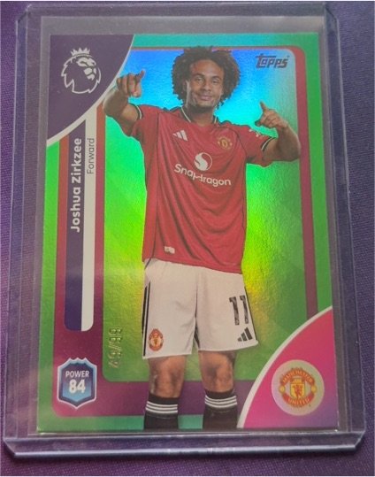 2025 Topps Premier League #212 Joshua Zirkzee — front