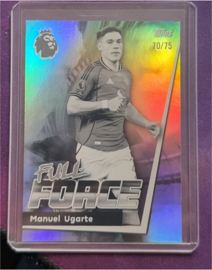 2025-26 Topps Premier League #215 Manuel Ugarte — front