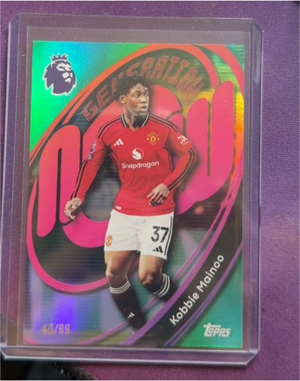 2025-26 Topps Premier League #214 Kobbie Mainoo — front