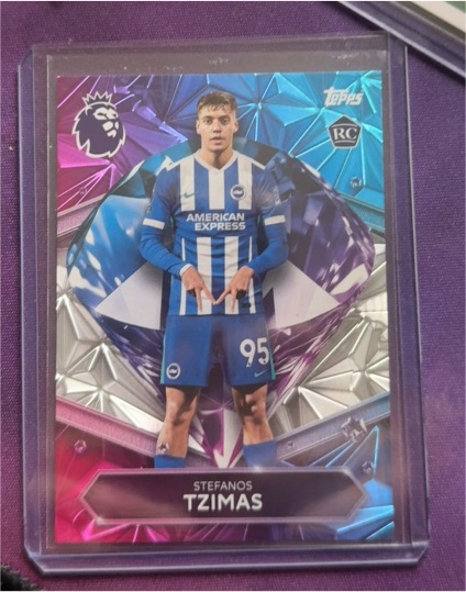 2025 Topps Premier League #95 Stefanos Tzimas — front