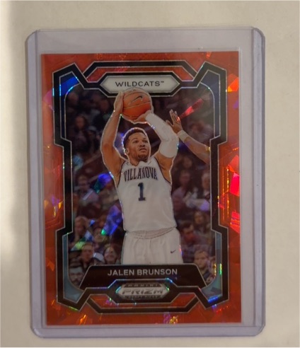 2024 Panini Prizm Draft Picks #22 Jalen Brunson — front