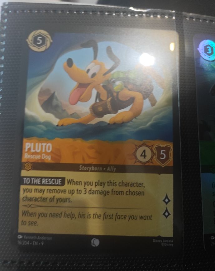 2024 Disney Lorcana Ursula's Return #20 Pluto — front