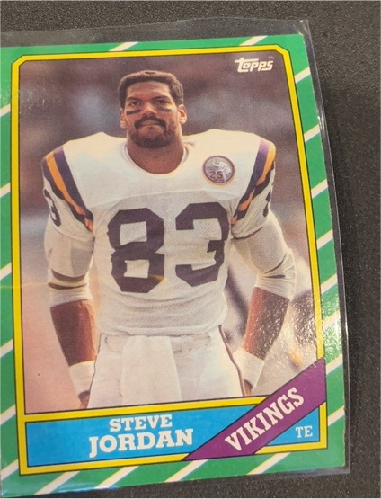 1986 Topps #298 Steve Jordan — front