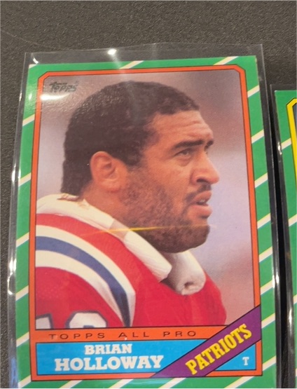 1986 Topps #35 Brian Holloway — front