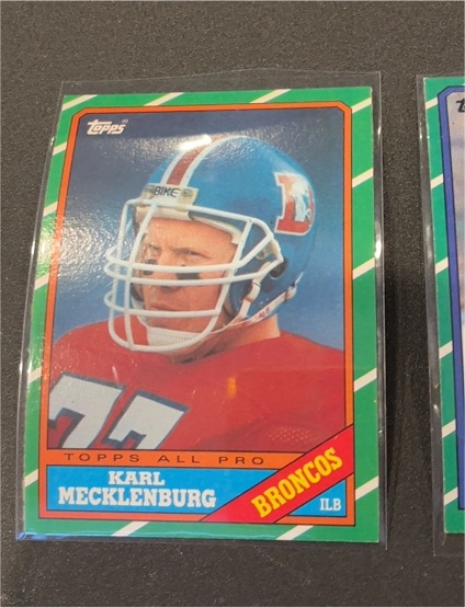 1986 Topps #119 Karl Mecklenburg — front