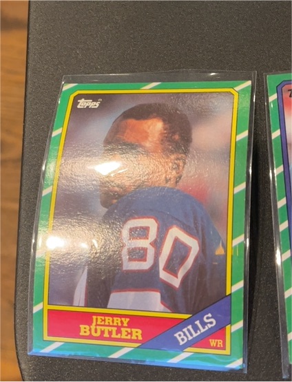1986 Topps #387 Jerry Butler — front