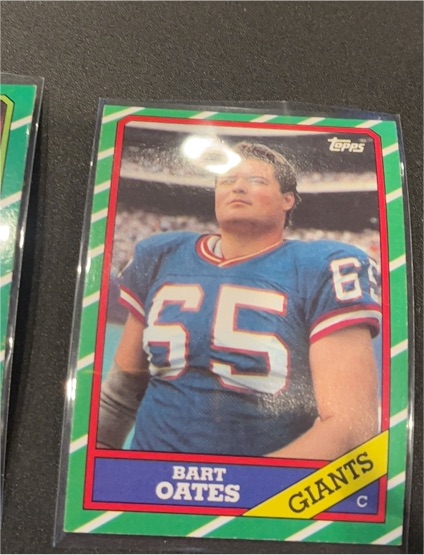 1986 Topps #147 Bart Oates — front