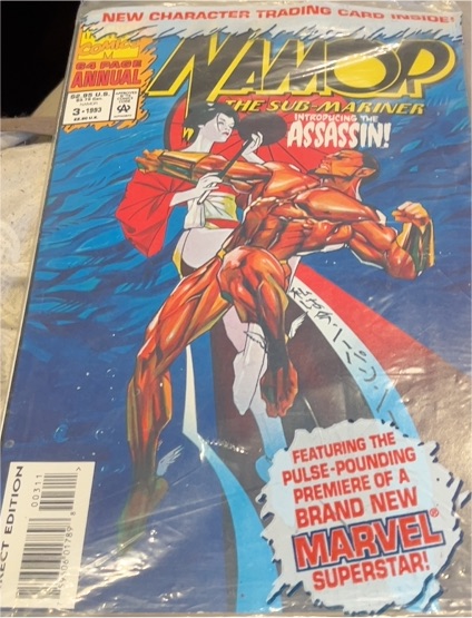Namor The Sub-Mariner Annual #3 (1993) Marvel Comics — front