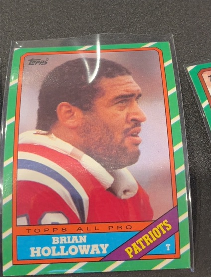 1986 Topps #35 Brian Holloway — front