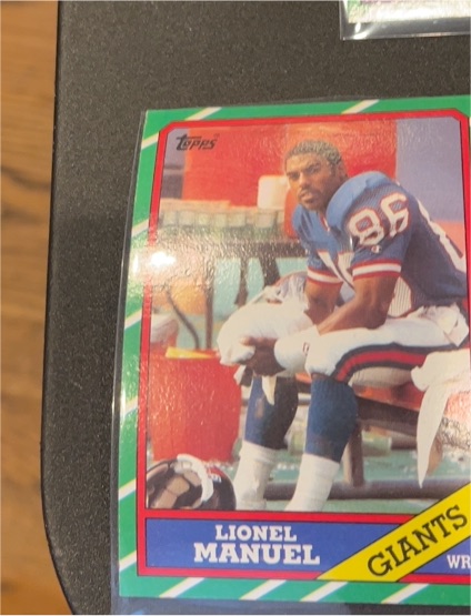 1986 Topps #141 Lionel Manuel — front