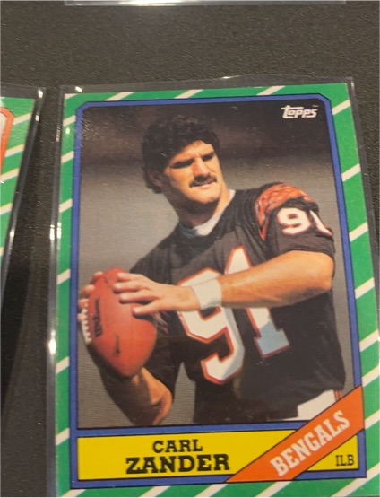 1986 Topps #264 Carl Zander — front