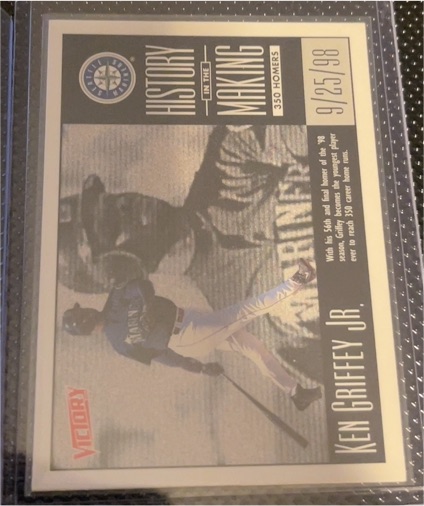 1999 Upper Deck Victory #370 Ken Griffey Jr. — front
