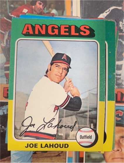 1975 Topps #317 Joe Lahoud — front