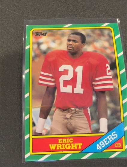 1986 Topps #167 Eric Wright — front