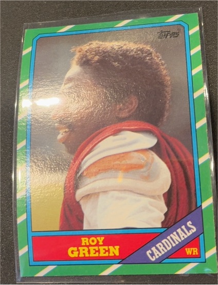 1986 Topps #332 Roy Green — front