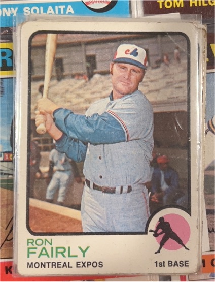 1973 Topps #125 Ron Fairly — front