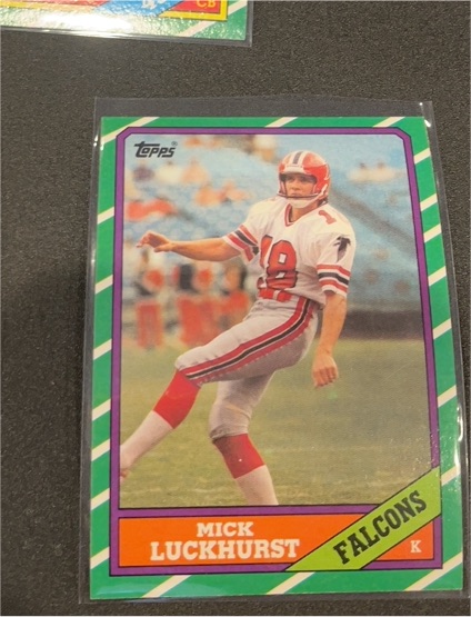 1986 Topps #368 Mick Luckhurst — front