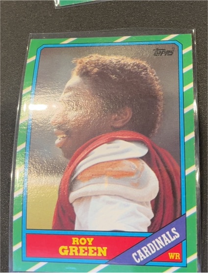 1986 Topps #332 Roy Green — front