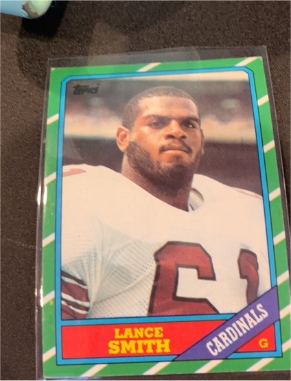 1986 Topps #333 Lance Smith — front