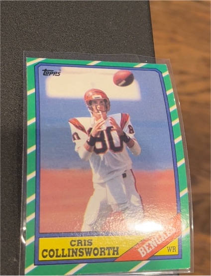1986 Topps #258 Cris Collinsworth — front