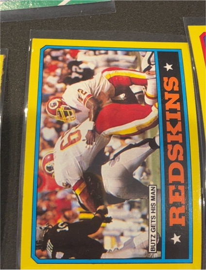 1986 Topps #170 Dave Butz Washington Redskins — front