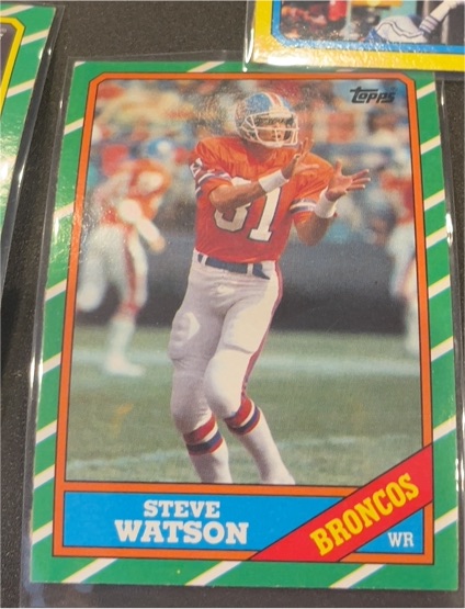 1986 Topps #115 Steve Watson — front