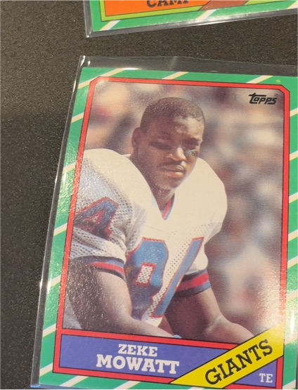 1986 Topps #135 Zeke Mowatt — front